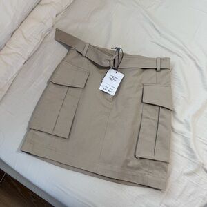 & Other Stories Cargo Mini Skirt with Pockets